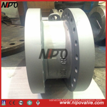 Double Flanged Double Disc Swing Check Valve